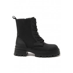 Bottine en simili cuir