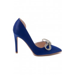 Escarpins talon moyen en simili cuir pour femme
