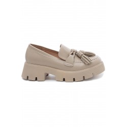 Derby en simili Cuir pour femme