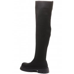 Boot in a mix of materials