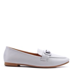 Women's mocassin in faux leather