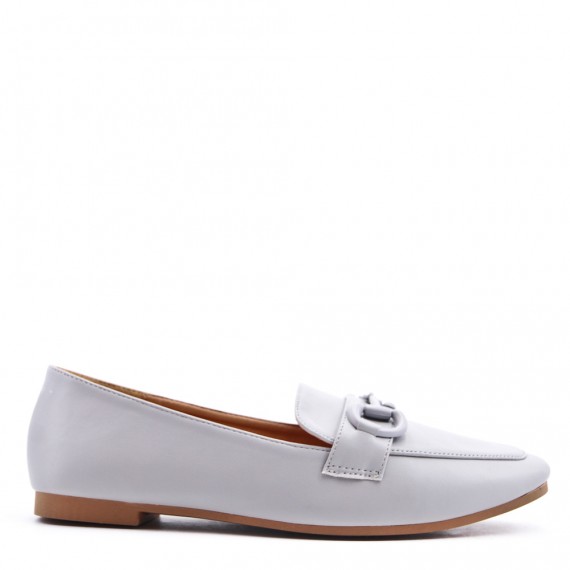 Women's mocassin in faux leather