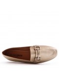 Women's mocassin in faux leather