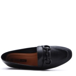 Women's mocassin in faux leather