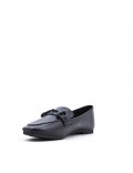 Mocassin en simili cuir pour femme