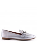 Women's mocassin in faux leather