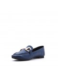 Mocassin en simili cuir pour femme