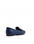 Women's mocassin in faux leather