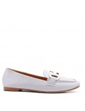 Women's mocassin in faux leather