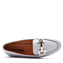 Women's mocassin in faux leather