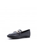 Mocassin en simili cuir pour femme