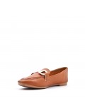 Women's mocassin in faux leather