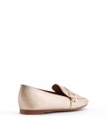 Women's mocassin in faux leather