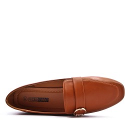 Women's mocassin in faux leather