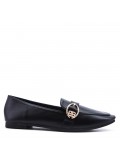 Mocassin en simili cuir pour femme