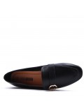 Women's mocassin in faux leather