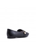 Mocassin en simili cuir pour femme