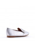 Women's mocassin in faux leather