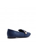 Mocassin en simili cuir pour femme