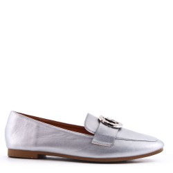 Women's mocassin in faux leather