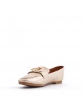 Women's mocassin in faux leather