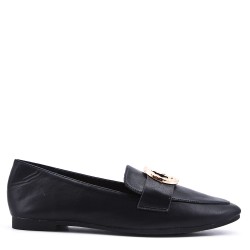 Women's mocassin in faux leather