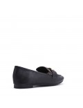 Women's mocassin in faux leather