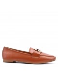 Women's mocassin in faux leather