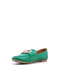 Mocassin en simili cuir pour femme