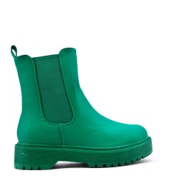 Faux leather children's boot