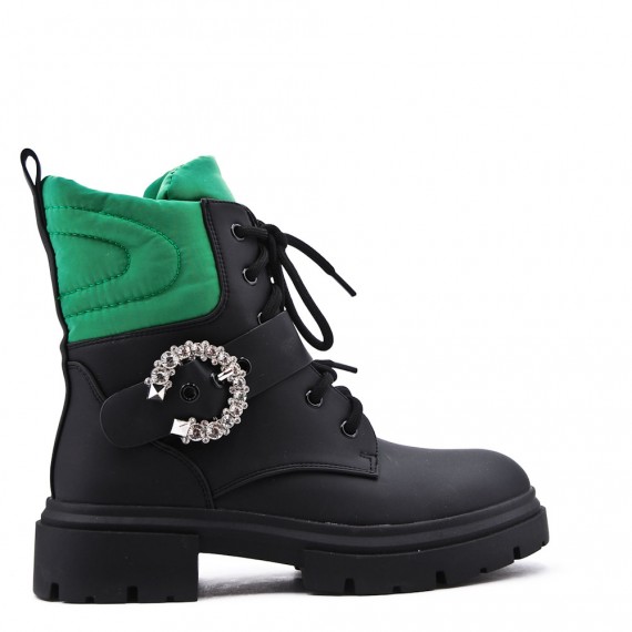 Faux leather children's boot