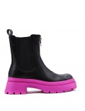 Faux leather children's boot