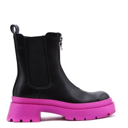 Faux leather children's boot