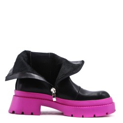 Faux leather children's boot