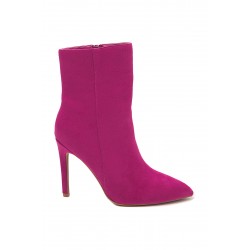 Ankle boot in faux suede