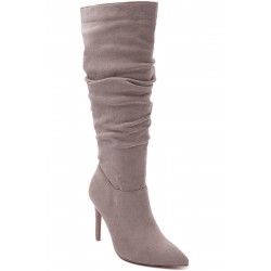 Botte en simili daim