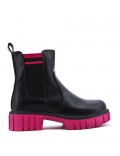 Faux leather children's boot