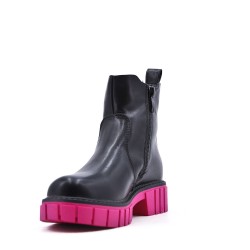 Faux leather children's boot