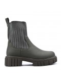 Children's ankle boot in mixed materials