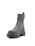 Children's ankle boot in mixed materials