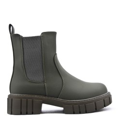 Faux leather children's boot