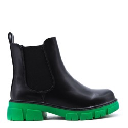 Faux leather children's boot