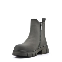 Faux leather children's boot