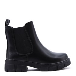 Faux leather children's boot