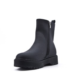 Faux leather children's boot