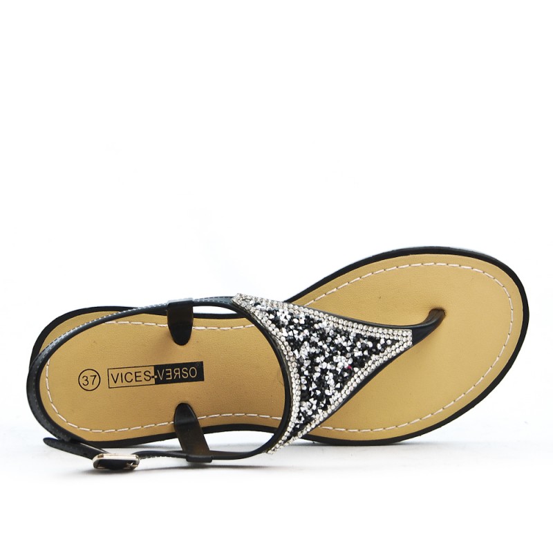 Sandales à strass Outlet