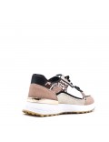 Women's faux leather sneaker