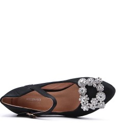 Girl's mixed materials sandal