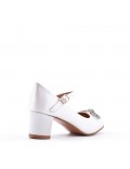 Girl's mixed materials sandal
