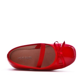 Ballerine fille en textile